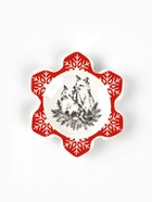 Подставка для чайных пакетиков новогодняя «Лисички», 8×9 см - Фото 2