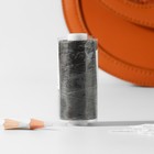 Нитки вощёные, плетёные, плоские, 150D/16, 0,8 мм, 50 ± 2 м, цвет серый - Фото 5