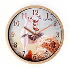 Часы настенные "Сказка", d-20 см, плавный ход - фото 285619750