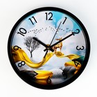 Часы настенные "Сказка", d-20 см, плавный ход - фото 285619756