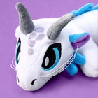 Мягкая игрушка «Дракон большой», белый - Фото 3