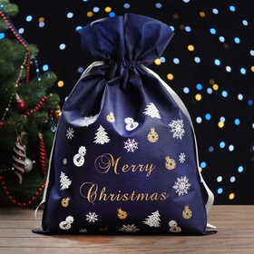 Мешок подарочный новогодний «Вихрь удачи», 40?56 см (комплект 5 шт)