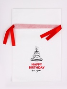 Мешок подарочный «С днём рождения», для украшений и подарков, 24×36 см - фото 117876051