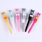 Ручка - прикол «Котик», боксёр, синие чернила, МИКС - Фото 7