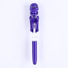 Ручка - прикол «Скелет», боксёр, светятся глаза, синие чернила, МИКС - Фото 3