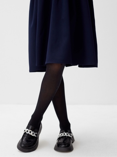 Колготки подростковые «Знаки зодиака», чёрные, рост 158-164 см