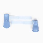 Ботинки для собак, резиновые, набор 4 шт., размер S, голубые - Фото 4