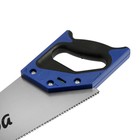Ножовка по дереву ТУНДРА, 2К рукоятка, 3D заточка, аккуратный рез, 11-12 TPI, 400 мм - фото 7617932