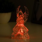 Ночник "Ангелок" LED 1Вт RGB 3хLR44 прозрачный 5,5х6х11см RISALUX - Фото 5