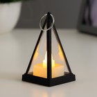 Ночник "Пирамидка" LED 1Вт 3хLR1103 черный 4,5х8х12,5см - Фото 2