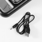 Лампа-лупа набор с увеличительным стеклом х2.5×4.5×25 LEDx2 от LR44 чёрный 18.5×11.5×23 см - Фото 9