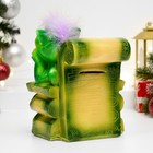 Копилка "Дракон в денежном кресле" 12х17см - фото 24264504