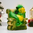 Копилка "Дракон в денежном кресле" 12х17см - фото 24264506