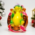 Копилка "Дракон с подковой" 16х20см - фото 24264509