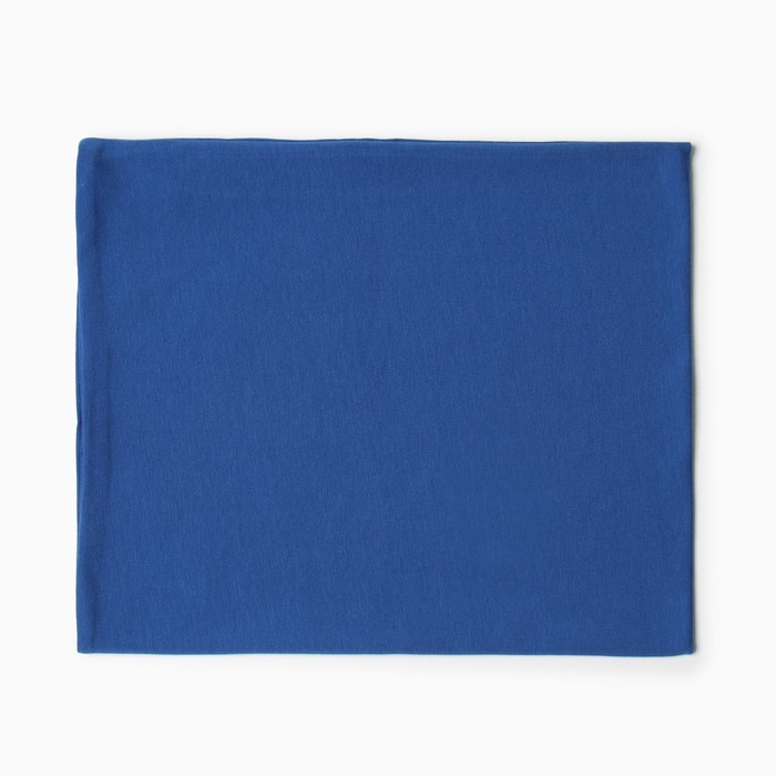 Шарф-снуд детский, цвет синий, размер 29-50 - Фото 1