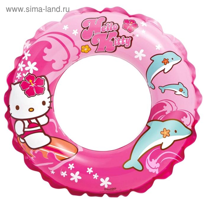 Круг для плавания "Hello Kitty", от 3 до 6 лет - Фото 1