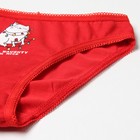 Трусы для девочек, цвет красный, рост 122-128 см - фото 23545435