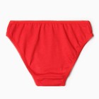 Трусы для девочек, цвет красный, рост 134-140 см - фото 23545438