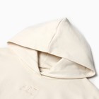 Толстовка для девочки, цвет бежевый, рост 128-134 см - фото 23280681