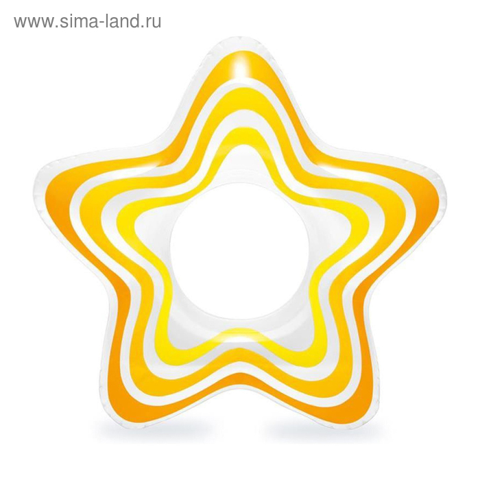 Круг-звезда для плавания 74х71 см, от 3 до 8 лет, микс 59243NP INTEX - Фото 1