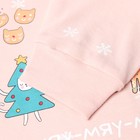 Сорочка для девочки, цвет розовый, рост 110-116 см - фото 23545460