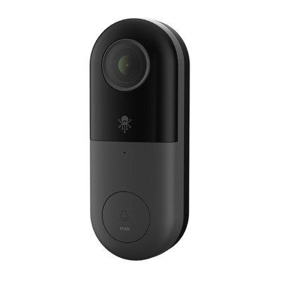 УЦЕНКА Беспроводной видеодомофон SLS BELL-01, FHD, Wi-Fi, микрофон, динамик, датчик движения, чёрный