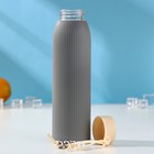 УЦЕНКА Бутылка для воды стеклянная «Роскошь», 300 мл, h=21 см, цвет МИКС - Фото 2
