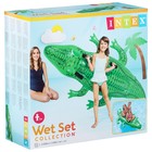 Игрушка для плавания INTEX «Аллигатор» 58562NP, с ручками, 203×114 см, от 3 лет - Фото 2
