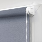 Рулонная штора «Бонд», 180х160 см, цвет серый - Фото 4