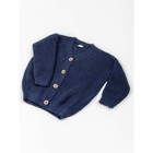 Кардиган для девочки Amarobaby Knit, рост 140 см, цвет синий - фото 27803418 Кардиган для девочки Amarobaby Knit, рост 140 см, цвет синий - фото 27803418