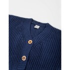 Кардиган для девочки Amarobaby Knit, рост 140 см, цвет синий - фото 27803420 Кардиган для девочки Amarobaby Knit, рост 140 см, цвет синий - фото 27803420