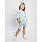 Костюм детский Jump (футболка, шорты), рост 104-110 см, цвет мятный - Фото 2