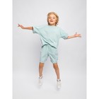 Костюм детский Jump (футболка, шорты), рост 104-110 см, цвет мятный - Фото 6