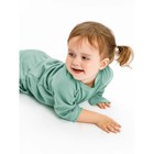 Кофточка и ползунки детские Fashion, рост 62 см, цвет зеленый - Фото 5