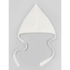 Шапка на завязках детская Amarobaby Pure Love Elf, размер 40-42 см, цвет молочный - Фото 8