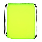 Мешок для обуви 420 х 330 мм, Стандарт Оникс, ярко-салатовый 70677 - фото 24552339