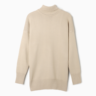 Джемпер женский с вырезами MIST, бежевый, размер XL (52-54)