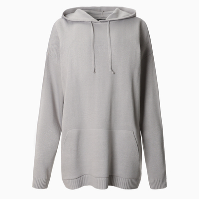 Джемпер женский с капюшоном MIST, серый, onesize (44-48)