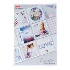 Тетрадь А4, 80 листов, линейка, "Яркие эмоции", обложка мелованный картон, выборочный матовый лак, блок 65 г/м2, 3В МИКС - фото 24264577