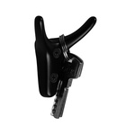 Крючок мебельный CAPPIO YAK, двухрожковый, цвет черный - Фото 4