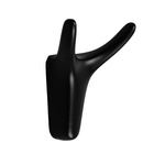 Крючок мебельный CAPPIO OX, двухрожковый, цвет черный - Фото 3