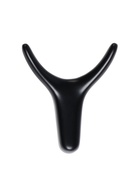 Крючок мебельный CAPPIO OX, двухрожковый, цвет черный - Фото 6