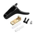 Крючок мебельный CAPPIO OX, двухрожковый, цвет черный - Фото 7