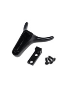 Крючок мебельный CAPPIO OX, двухрожковый, цвет черный - Фото 2