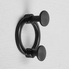 Крючок мебельный CAPPIO BELLO, двухрожковый, черный - Фото 2