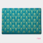 Салфетки сервировочные на стол Доляна «Перья», 4 шт., 30×45 см, бирюзовые - Фото 3