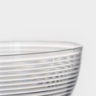 Салатник Доляна «Шарм», d=19.5 см, высота 9.3 см, 1.7 л, прозрачный 9815609