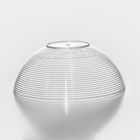 Салатник Доляна «Шарм», d=23 см, высота 9.5 см, 2.2 л, прозрачный - Фото 6