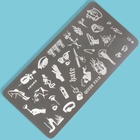 Пластина для стемпинга металлическая «Стильный LOOK», 12×6 см - Фото 2