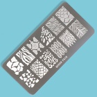 Пластина для стемпинга металлическая «Принты сезона», 12×6 см - Фото 2